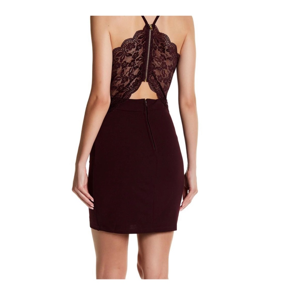 Plum Mini Dress